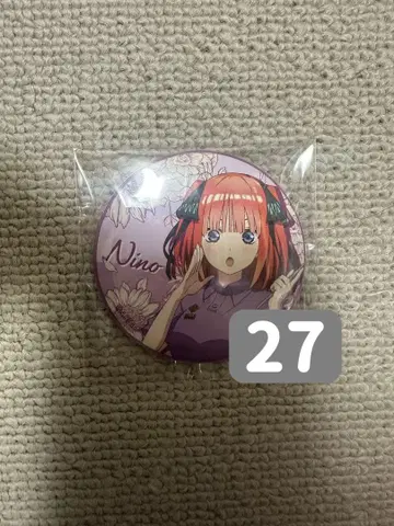 5등분의 신부 캔뱃지 미타제면