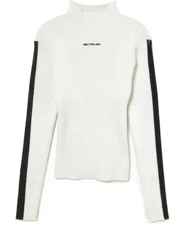 melt the lady line logo knit