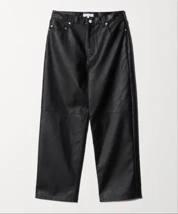 크랙 레더라이크 배기 팬츠 A DAY IN THE LIFE