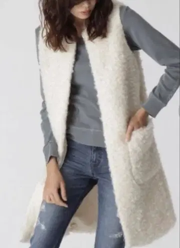 BAYFLOW/푸들 퍼/에코 퍼 롱 베스트/지레 /사이즈 3