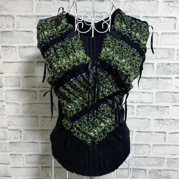 [ Tricot Chic ] 트리코 시크 이탈리아제 니트 베스트 상의