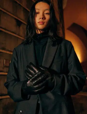 에티오피아 양가죽 장갑