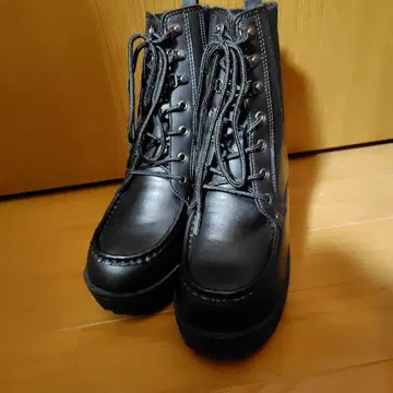 YOSUKE 통굽 사이드 고어 숏부츠