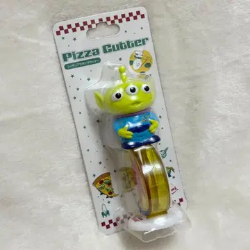 [ 익명 배송 미사용 새상품 ] 토이스토리 리틀 그린 커터 피자 커터