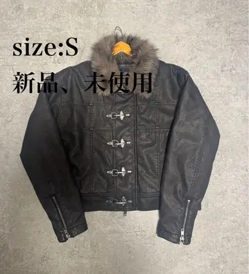 파이어맨 디자인 퍼 라이더스 재킷 ANDER HUNK 가죽