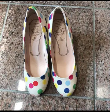 카리앙 컬러풀 도트 빵풀 22.5cm