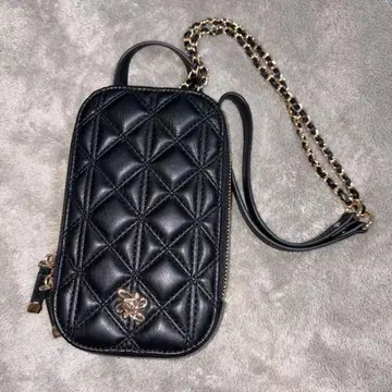 RANDA 2WAY 퀼팅 멀티 숄더백 블랙