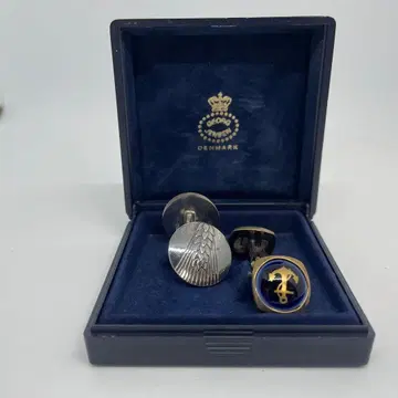 레어 조지 젠슨 커프스 단추 2점 세트 SV925