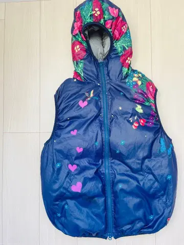 보헤미안 가든 리버서블 다운 베스트 빔즈 보이