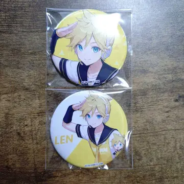 카가미네 렌 캔뱃지 빌리지 뱅가드 빌레반 콜라보