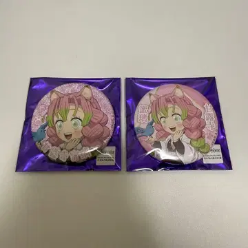 귀멸의 칼날 난자타운 칸로지 미츠리 캔뱃지 노멀 레어 키라