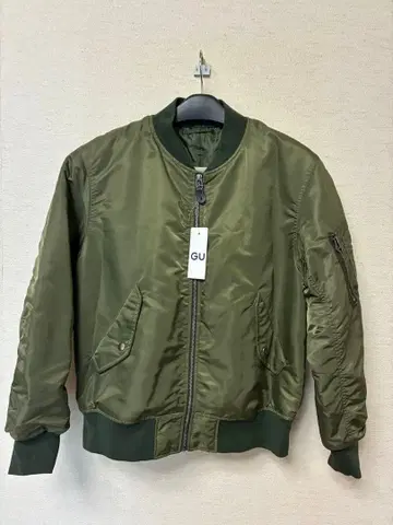 GU MA-1 스타일 자켓 S 사이즈 올리브 그린 2023년 제조 새상품