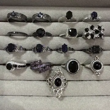 블랙링 세트 17개