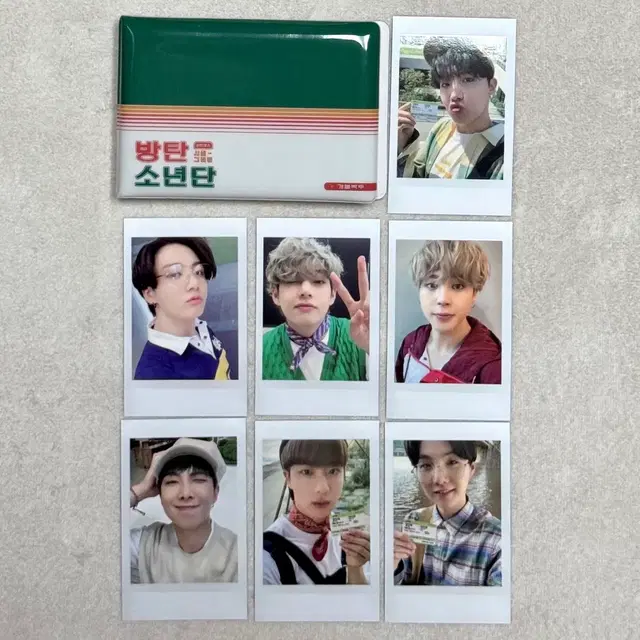 방탄소년단 2021 시즌그리팅 폴라로이드 콜렉트북 정국 태형 지민 석진