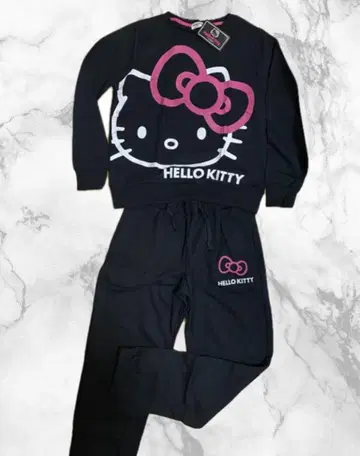 키티 저지 셋업 맨투맨