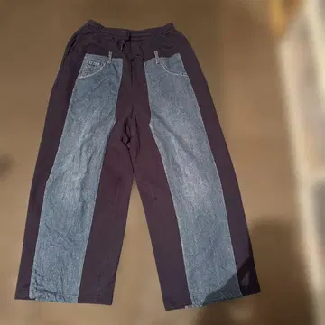 니코앤드 - 데님 스웨트 팬츠