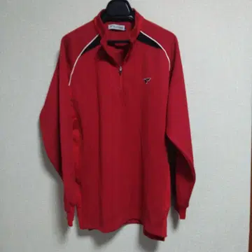 TOURSTAGE 하프 지퍼 남성 의류 레드 인기 브랜드 상품.