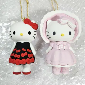 헬로키티전 시크릿 마스코트 참 B 프릴 드레스