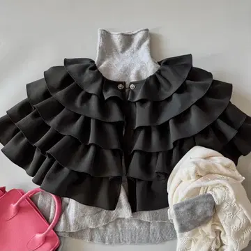 박토 보이아주 비치타운 드레스 프릴 볼레로 박토