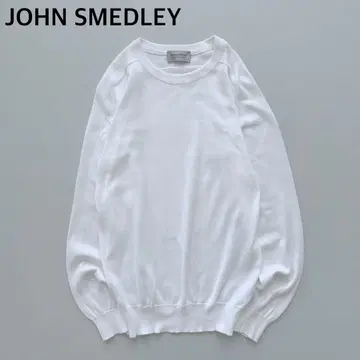 JOHN SMEDLEY 씨 아일랜드 코튼 크루넥 영국제 근년