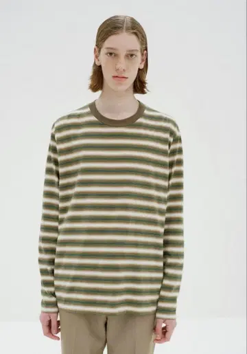오라리 그라데이션 스트라이프 저지 L/S 티 5