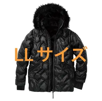 새상품 EURO ULTIMATE 듀얼 후디 LL 사이즈 블랙