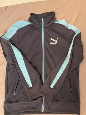 PUMA 트랙 자켓 집업 자켓 블루