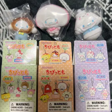 산리오 치비토모 눈의 정령 화과자 반찬 시나모롤