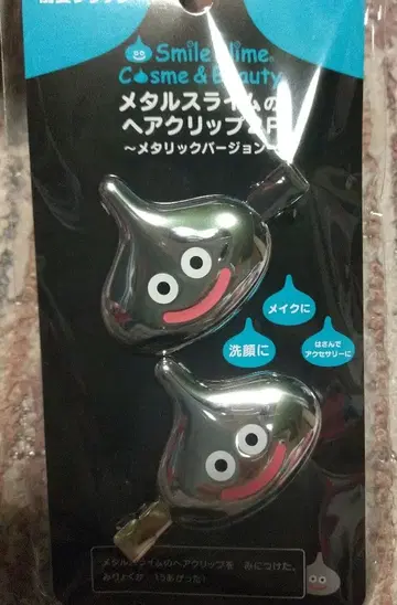 [미개봉] 시마무라 드래곤 퀘스트 메탈 슬라임 헤어 클립