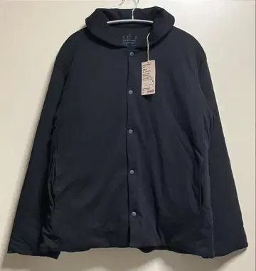 무인양품 MUJI 워셔블 충전솜 가디건 남성용 L 블랙