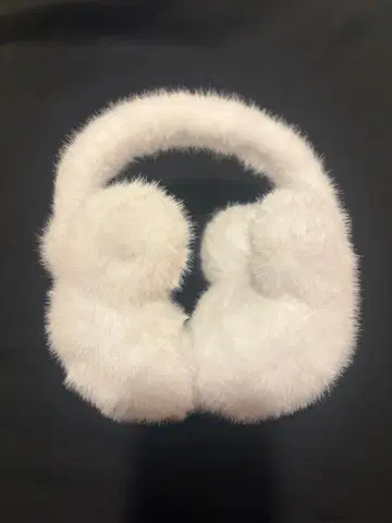 디즈니 귀도리 화이트 미키