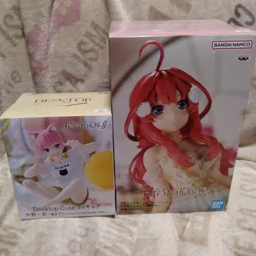 5등분의 신부 나카노 이치카 & 나카노 미쿠 피규어 2체 세트