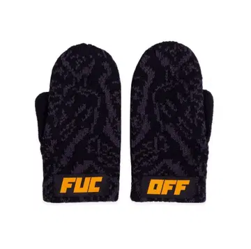 FUC 니트 미튼 장갑 그로브