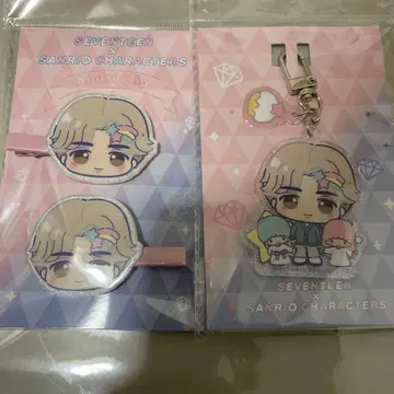 에스쿱스 산리오 콜라보 키링 헤어 클립