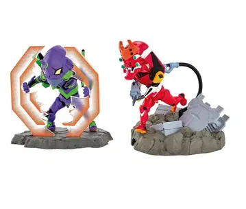 2개 세트 초호기 2호기 DesQ DESKTOP EVA 에반게리온