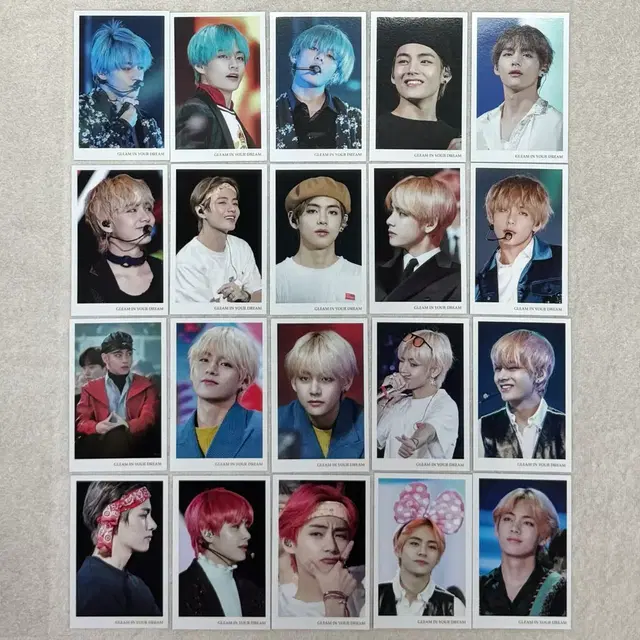 방탄소년단 뷔 태형 누나비 포토카드 세트 판매 bts v 홈마 포토북