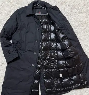 VAN Jacket 다운 스텐카라 코트 네이비