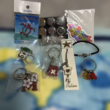 해외 키링 세트