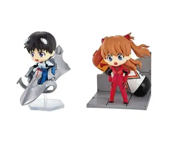 2개 세트 이카리 신지 아스카 DesQ DESKTOP EVA 에반게리온