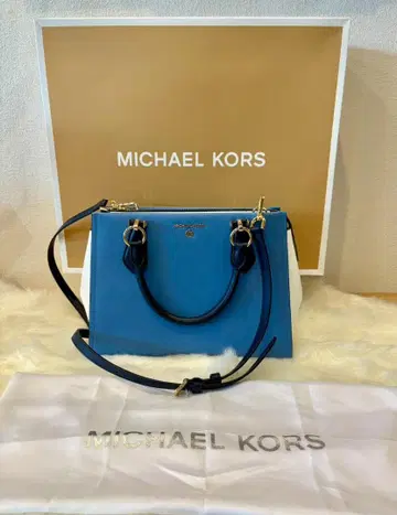 [새상품급] 마이클코어스 2way 핸드백 숄더백 바이컬러