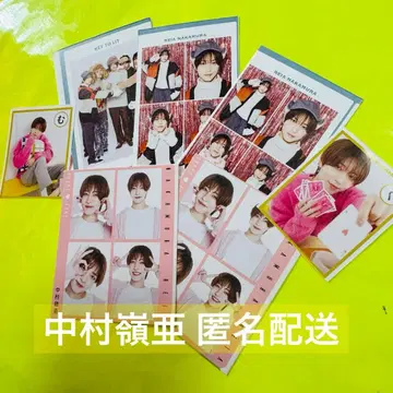 나카무라 레이아 TV 가이드 증명사진 텔레비전 멜로카르타 해피 4컷