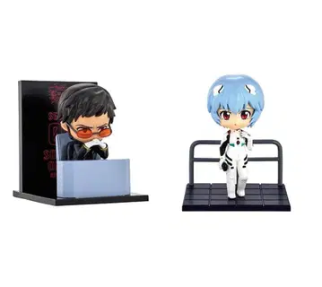 2개 아야나미 레이 겐도 DesQ DESKTOP EVA 에반게리온