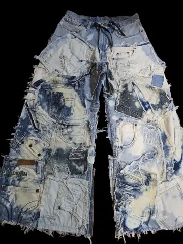 하나뿐인 리메이크 데님 팬츠