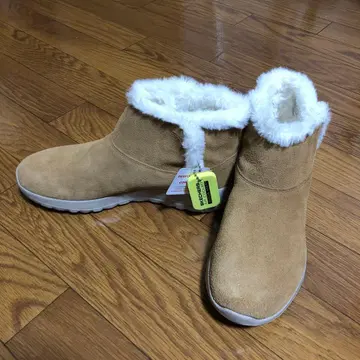 SKECHERS 베이지 어그 부츠 24cm
