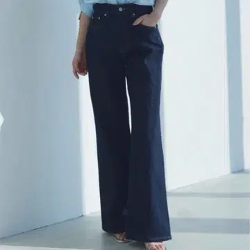 anuans 와이드 레그 데님/와이드 레그 데님