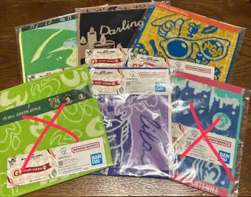 제일복권 Mrs. GREEN APPLE G상 자카드 타월 4종