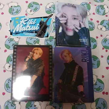 마츠이 리키 포토 카드 스티커 발리반 BALLISTIKBOYZ 최종값