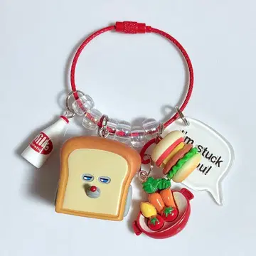 우르르 키링 우르르 가챠가챠 빵 도둑 숨바꼭질