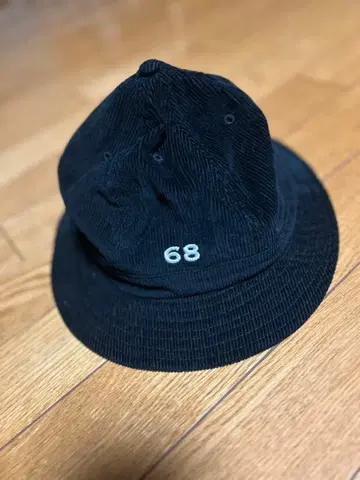 68 & BROTHERS 블랙 버킷햇 코듀로이