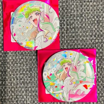 너와 아이돌 프리큐어 드림 스테이지 홀로그램 캔뱃지 큐어즈큔